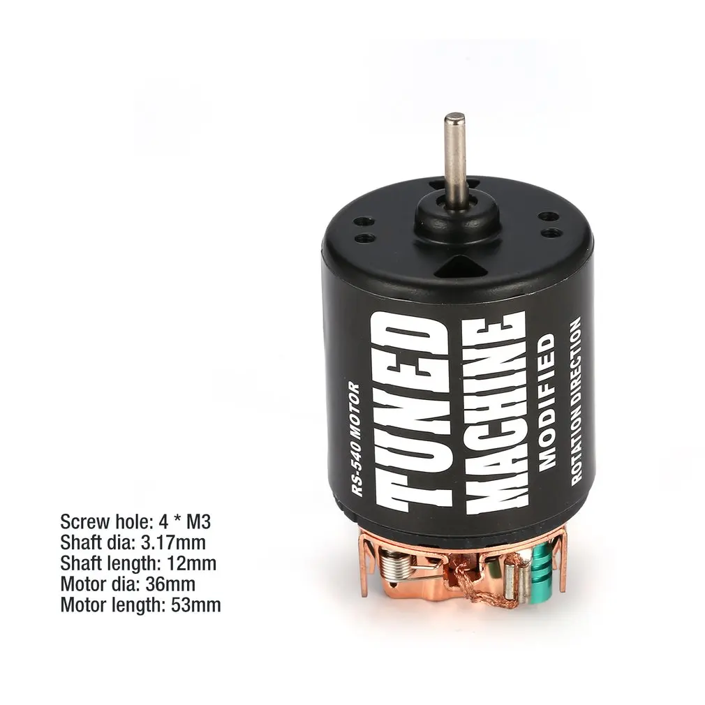 

AUSTAR 540 35T 3.17mm Brushed Motor for 1/10 Off-road Monster Truck Bigfoot RC Car RC Remote Control Car Model Spare Parts