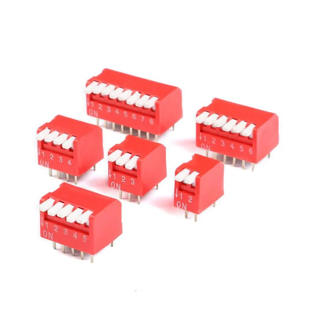 

50 шт./1 партия, Рычажные переключатели, 2,54 мм