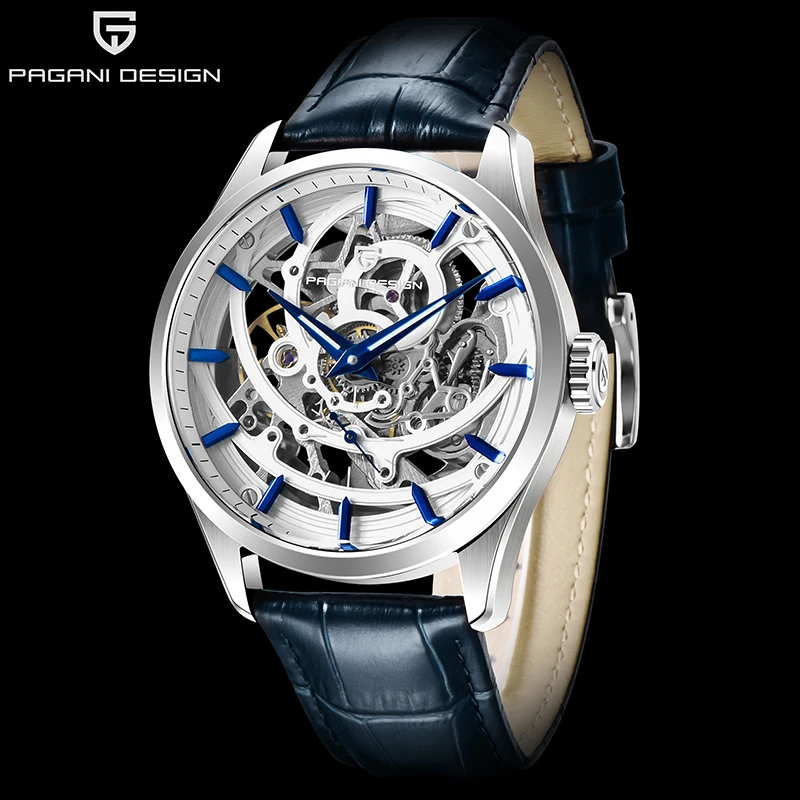 

PAGANI DESIGN Мужские автоматические механические часы с турбийоном, роскошные часы из нержавеющей стали