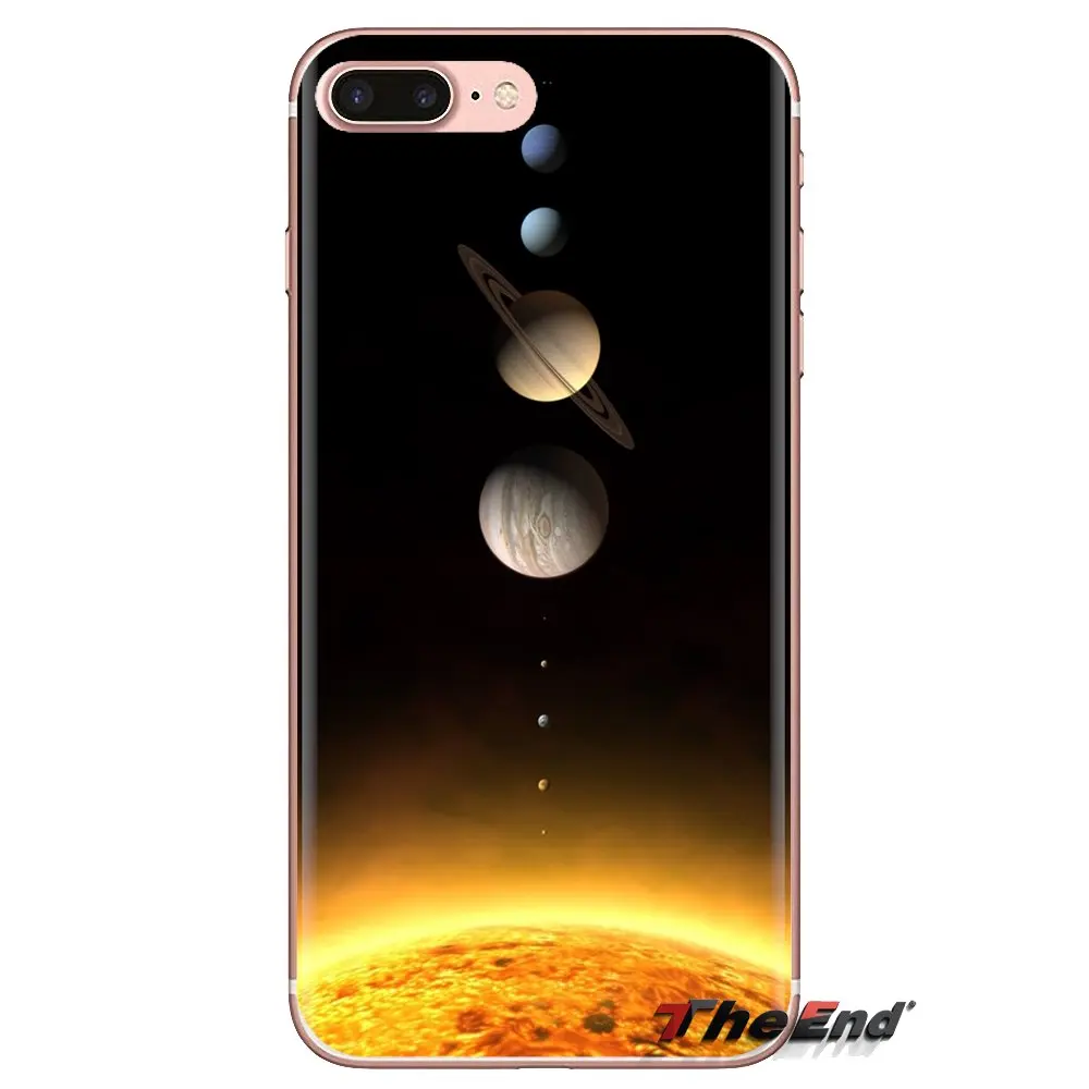 Мягкий прозрачный чехол для samsung Galaxy S3 S4 S5 Mini S6 S7 Edge S8 S9 S10 Plus Note 3 4 5 8 9 Earth sailts Sun Moon |
