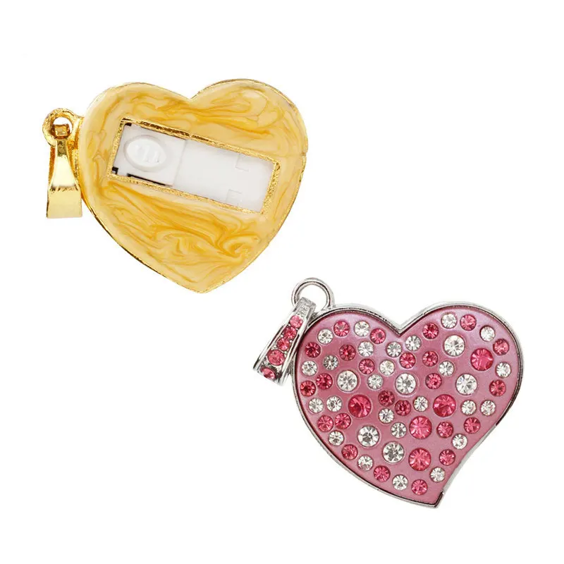 Флешка 16 ГБ usb 2,0 usb флешка 128 ГБ 8 ГБ 4 ГБ Флешка 32 ГБ ювелирные изделия из металла usb флешка 64 ГБ печать имя влюбленных