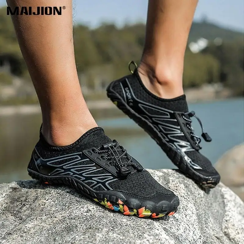 Акватуфли для плавания влюбленных мужчин и женщин походная обувь кроссовки