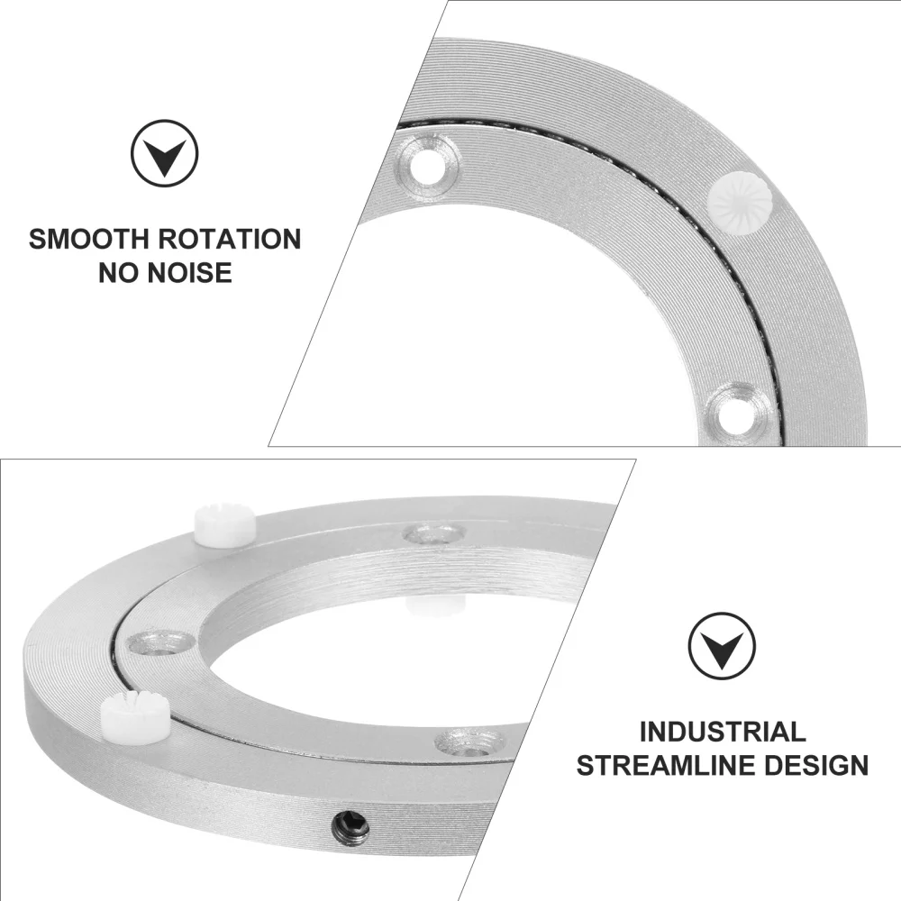 

Aluminium Alloy Rotating Bearing Turntable Round Dining Table Swivel Plate