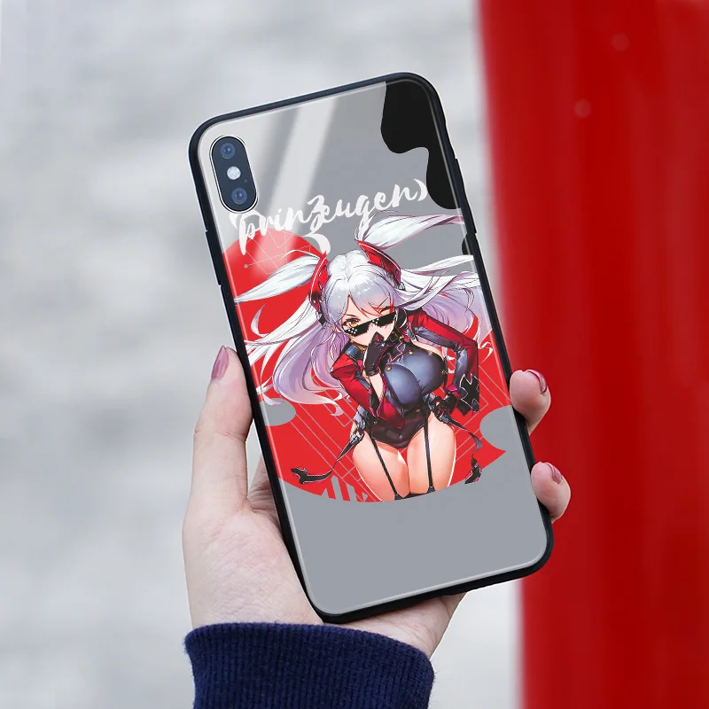 Мягкий силиконовый чехол для телефона из закаленного стекла iPhone 5 5S SE 6 6S 7 8 Plus X Xr Xs