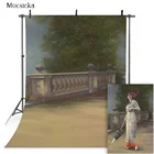 Фон для фотосъемки с изображением леса в стиле ретро