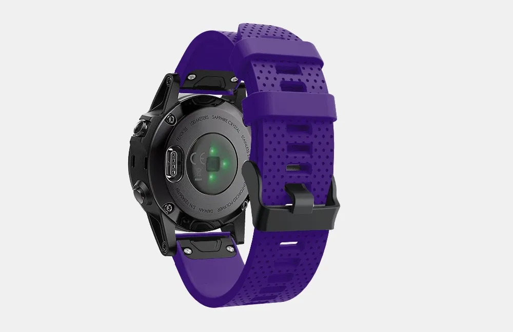 26 22 20 мм ремешок для часов для Garmin Fenix 5X5 5S 3 3HR 6 6X6 S gps часы Quick Release strip Forerunner 945/935 наручных полос