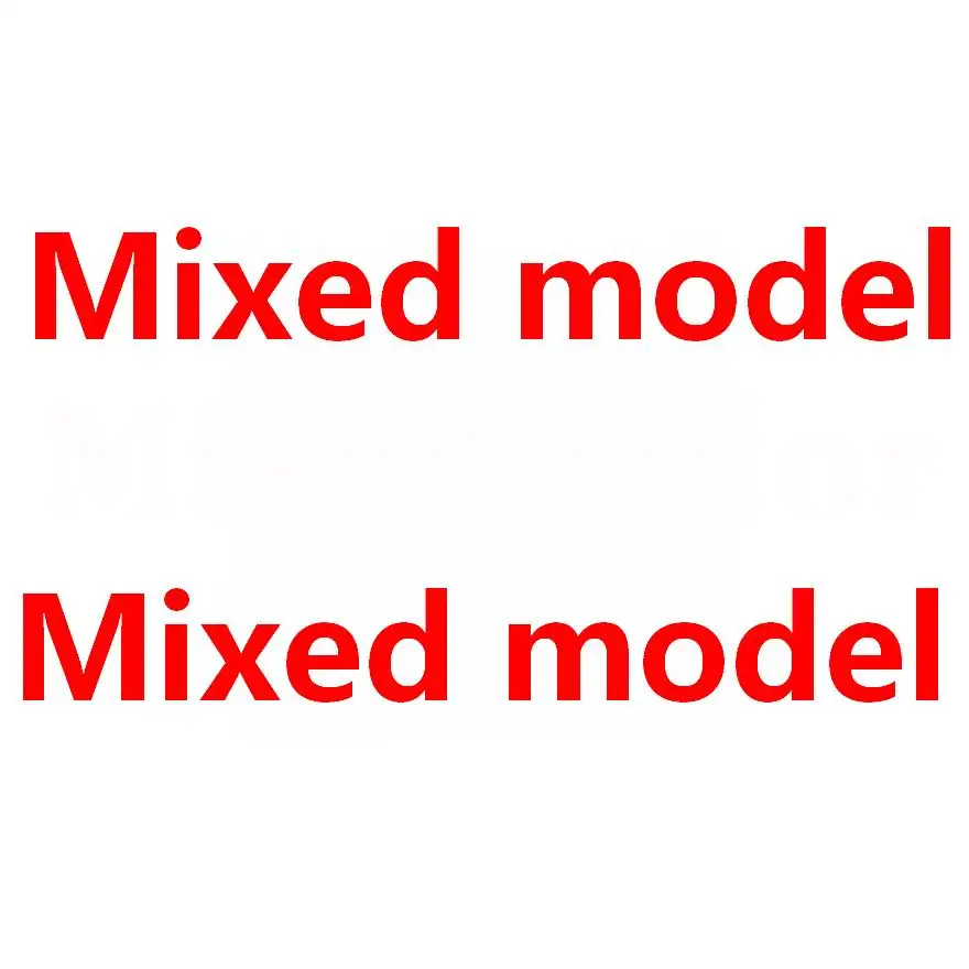 mixed model 200 комплект Ультратонкий Премиум Взрывозащищенный Закаленное стекло протектор экрана flim для iPhone X 8 7 plus 6S 6 plus 5s 5C 4S SE 5 - Цвет: mixed model