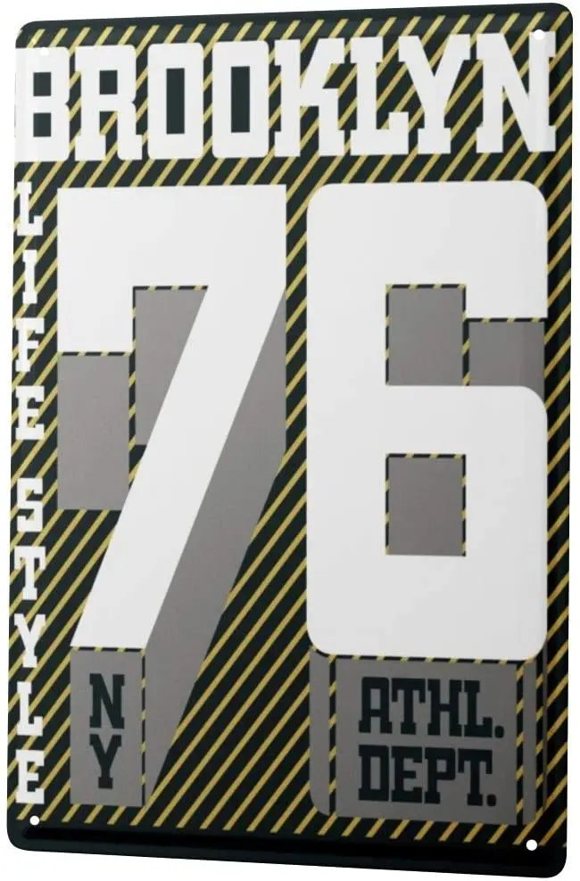 

Жесть в стиле ретро Нью-Йорк Бруклин с 2004 года