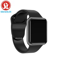 bluetooth smart watch case for apple iphone samsung xiaomi android phone pk smartwatch apple watch red button