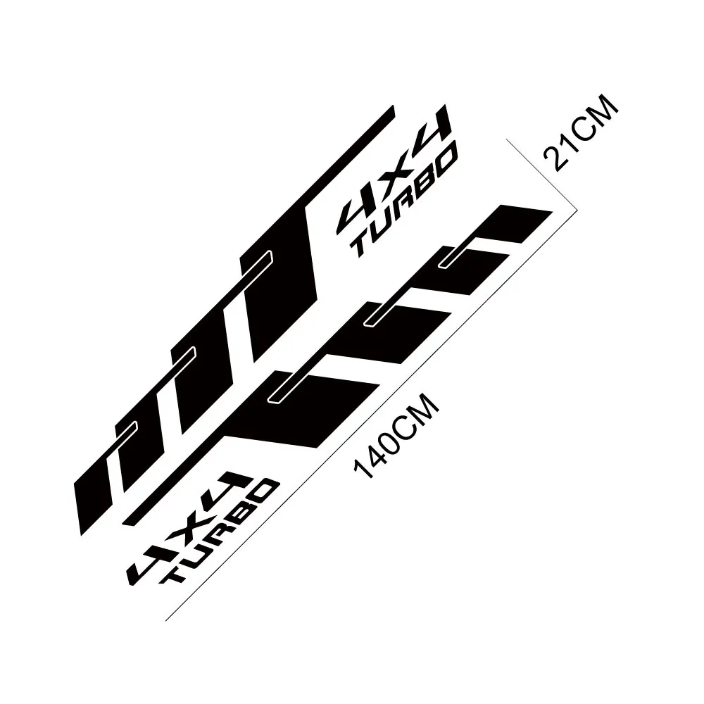 Виниловый декор для пикапа двери боковые полосы Наклейка Toyota Hilux Vigo Revo