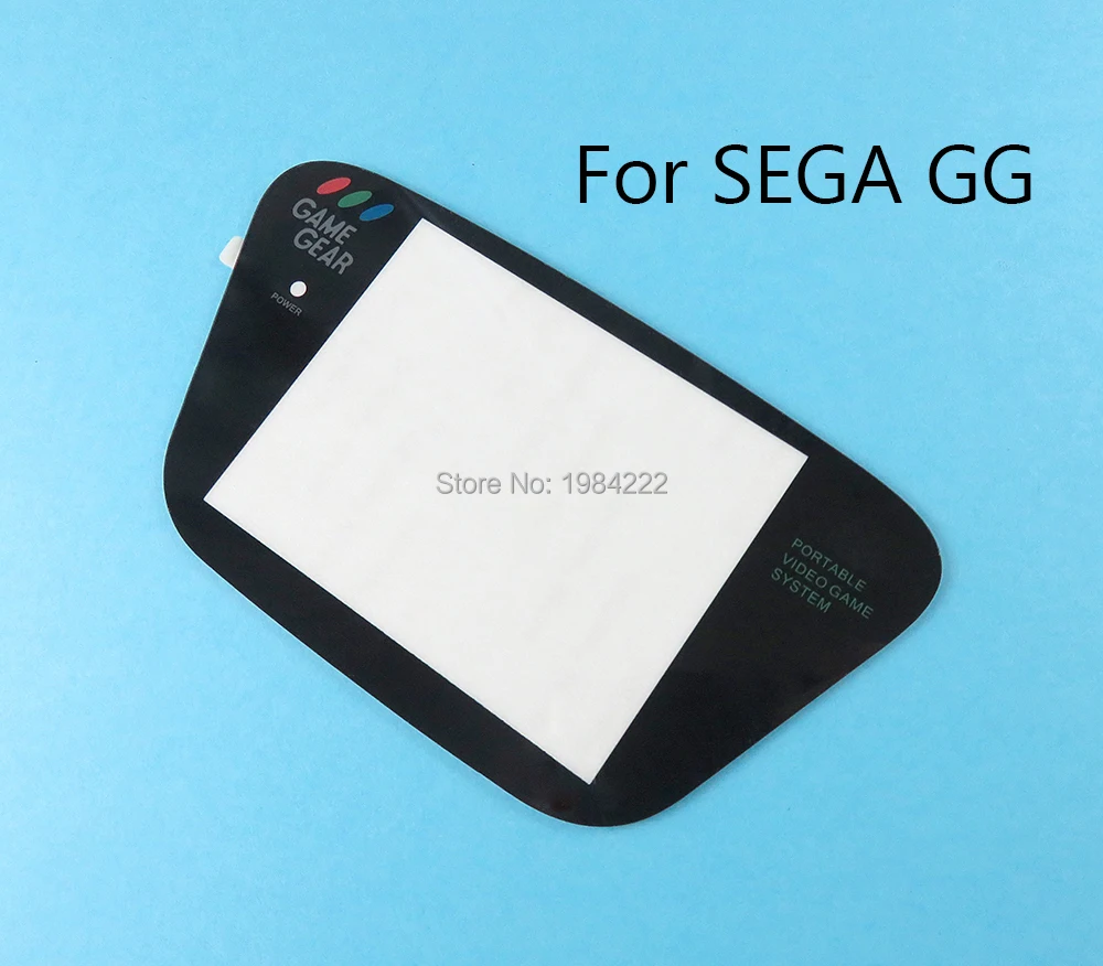 Оптовая продажа черная пластиковая защитная пленка OCGAME для Sega Game Gear GG 10 шт./лот |