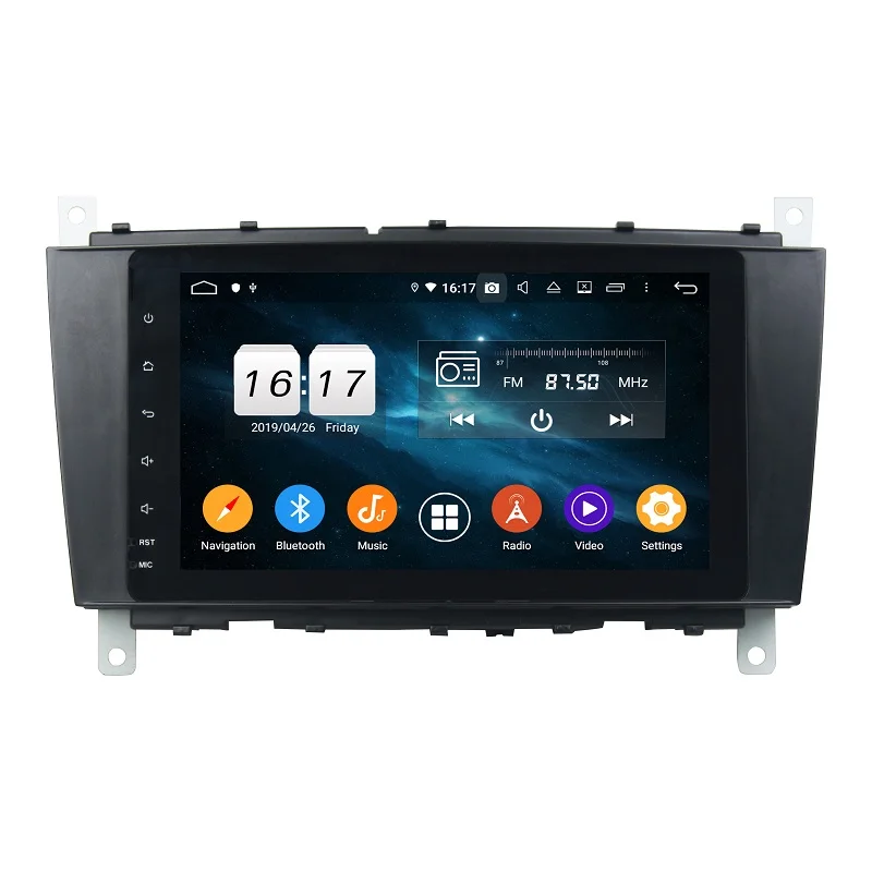 8 &quotPX6 Android 10 0 Автомобильный мультимедийный плеер для BENZ C класс W203 CLC g W463 W209 аудио