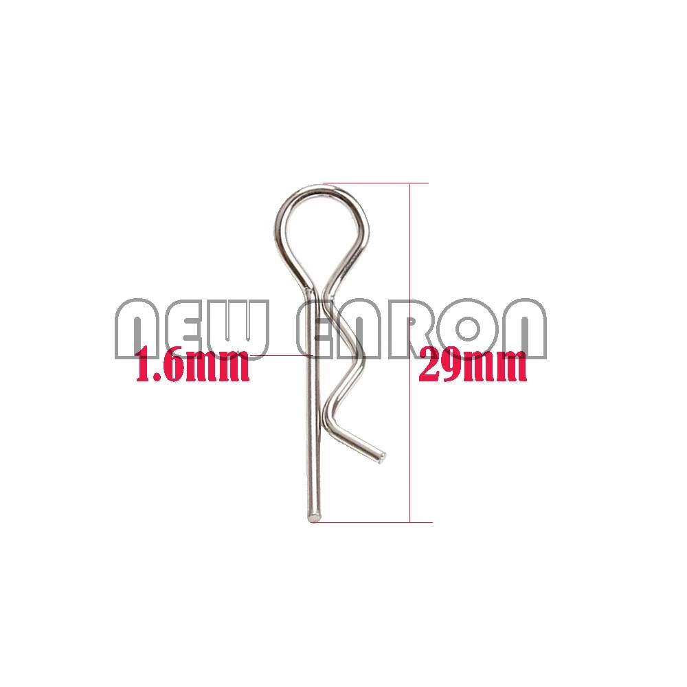 Новый металлический зажим ENRON 8 шт. 02053/81013/86090 для HSP 1/8 1/10 1/16 Himoto R/C Racing|clip on shirt