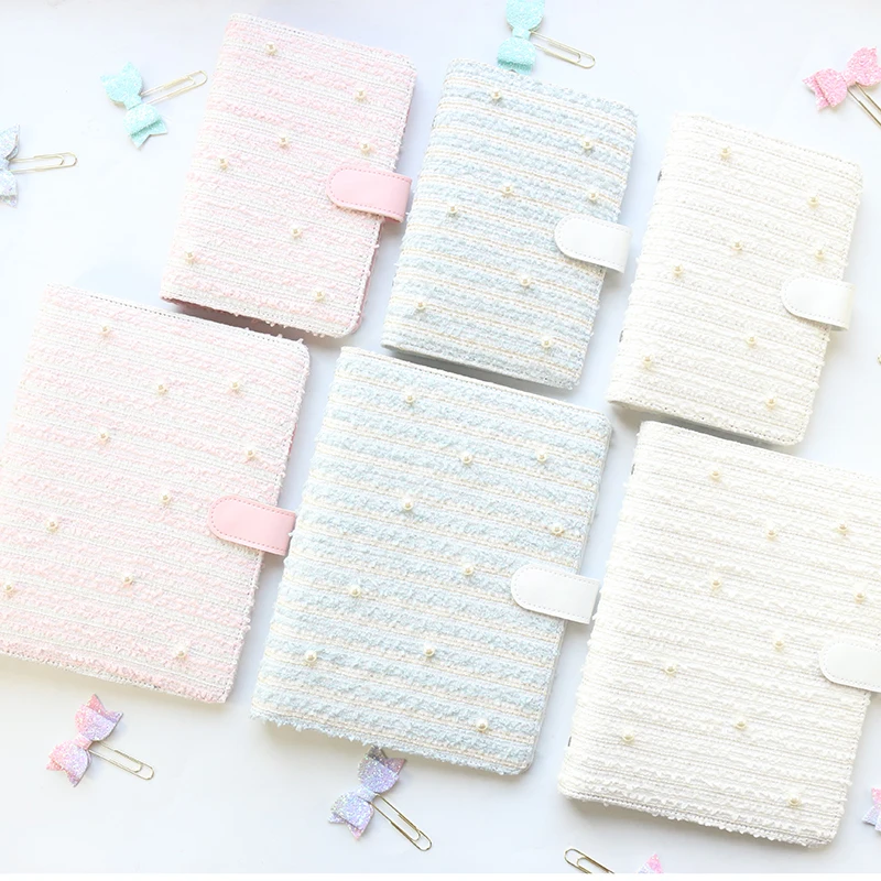 Оригинальный перламутровый чехол Domikee милый многоразовый блокнот органайзер с 6
