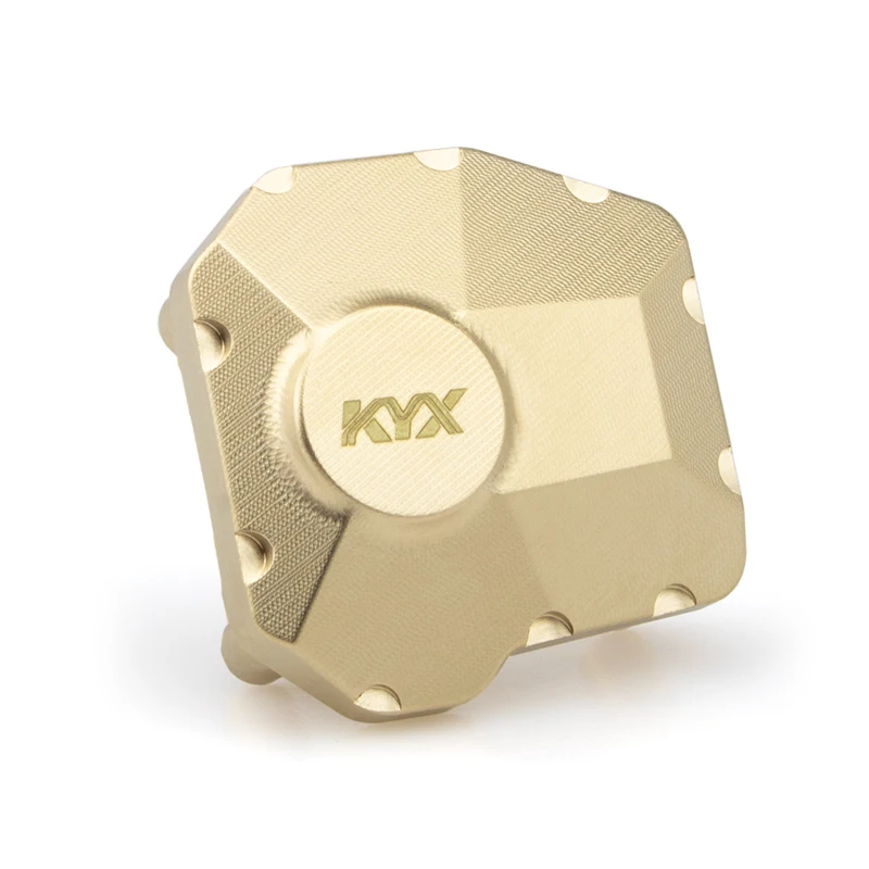 KYX Racing Brass Diff Cover Axle дифференциальная крышка аксессуары для 1/10 RC Crawler Car Axial SCX10 III