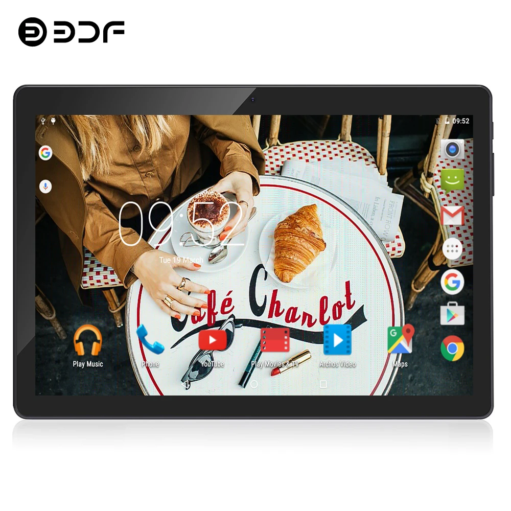 BDF   10- 4G LTE SIM     Android 9, 0  Netflix  32   7 8 9 10