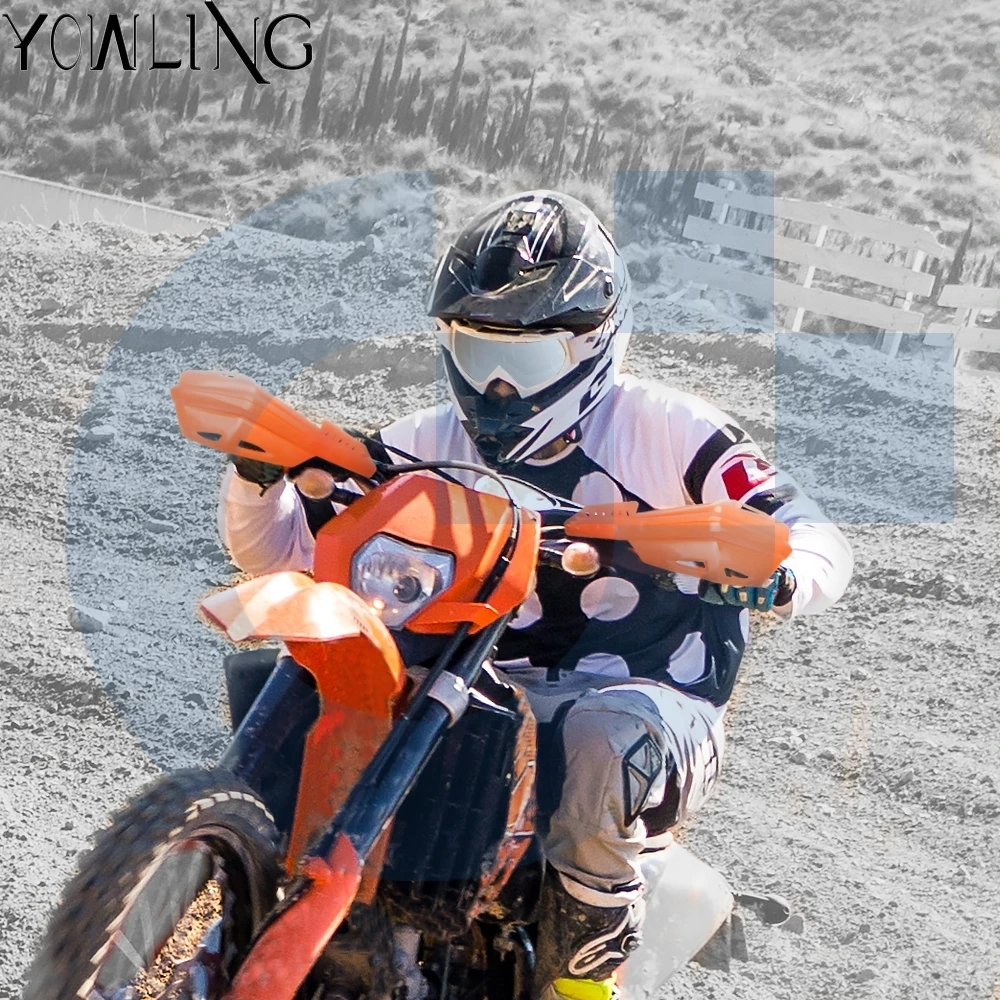 Мотоциклетная защита рук Handguard щит ветрозащитный протектор шестерни для Kawasaki KX125