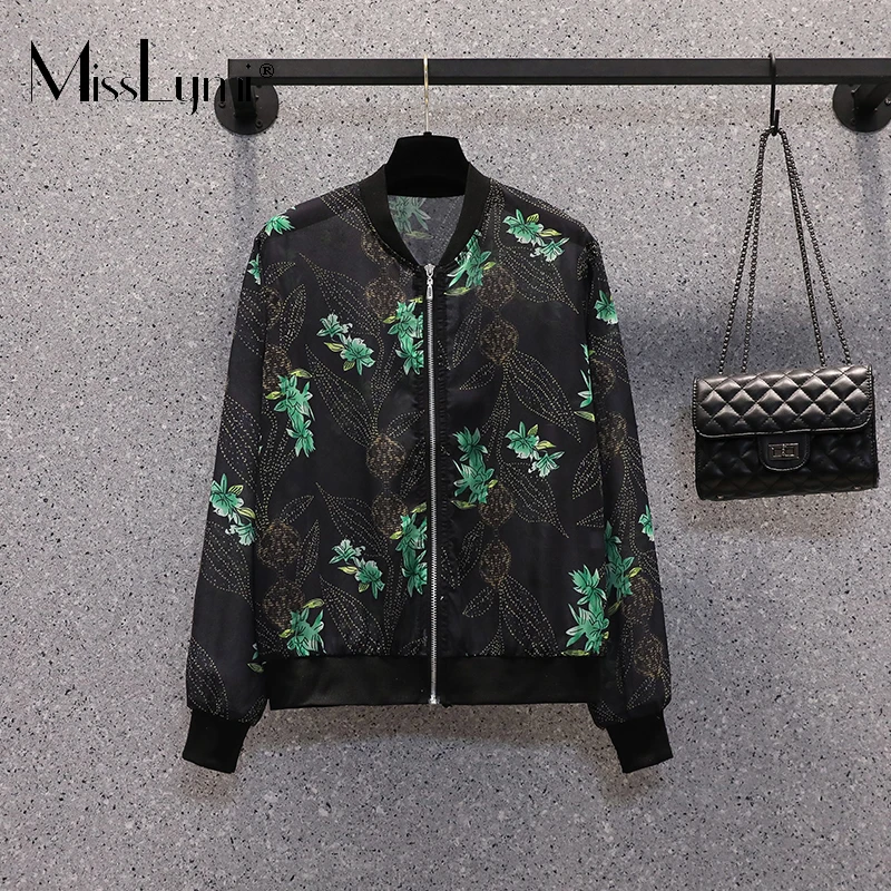 

MissLymi M-5XL размера плюс женская летняя рубашка с длинным рукавом с цветочным принтом топы 2021 женские кардиганы, куртки, бейсбольная форма, кор...