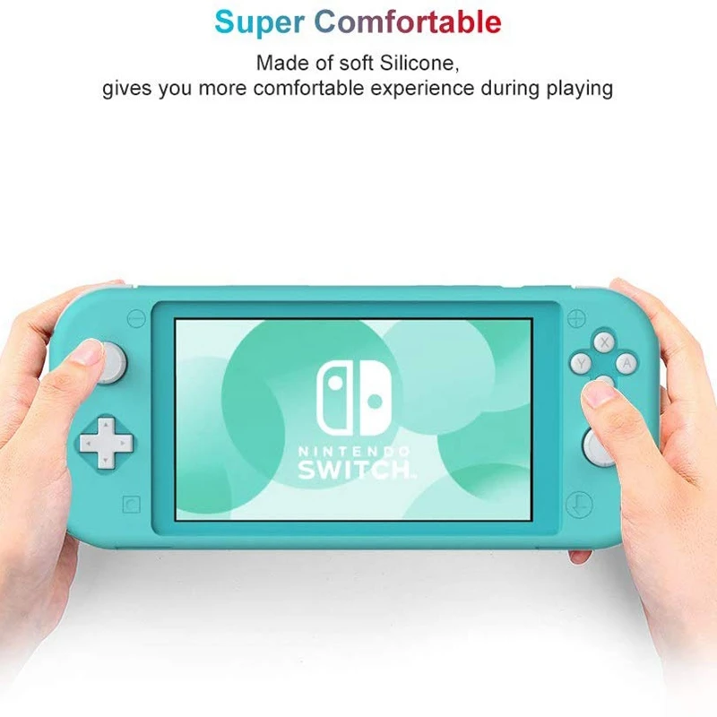 Силиконовый чехол для nintendo Switch Lite силиконовый противоударной ручки | Электроника