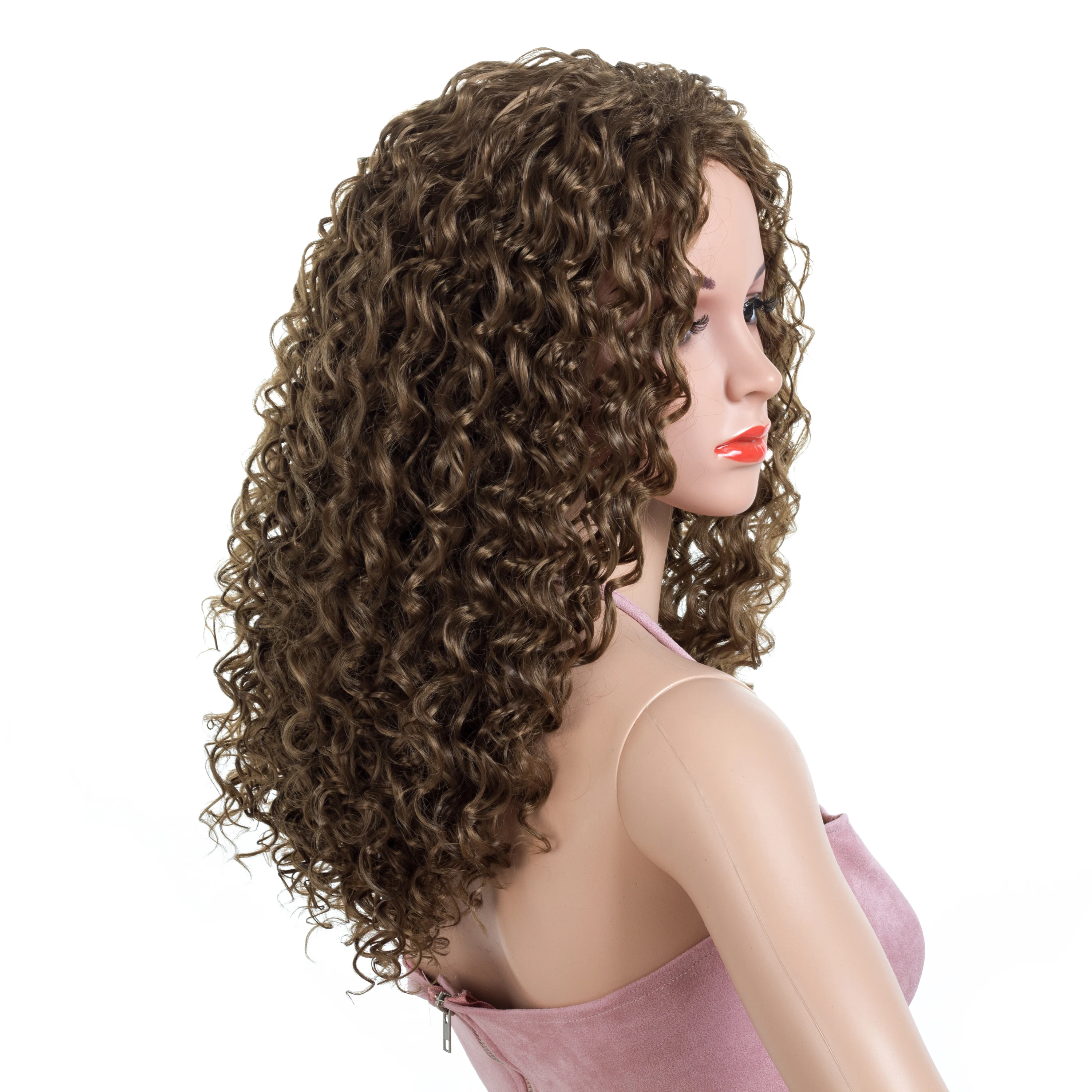 

Women's Wigs Afro Kinky Curly Wig Synthetic Curly Wigs Long Hair Cosplay Wig Machine Wigs Cheap Wigs for Women Heat Resistant
