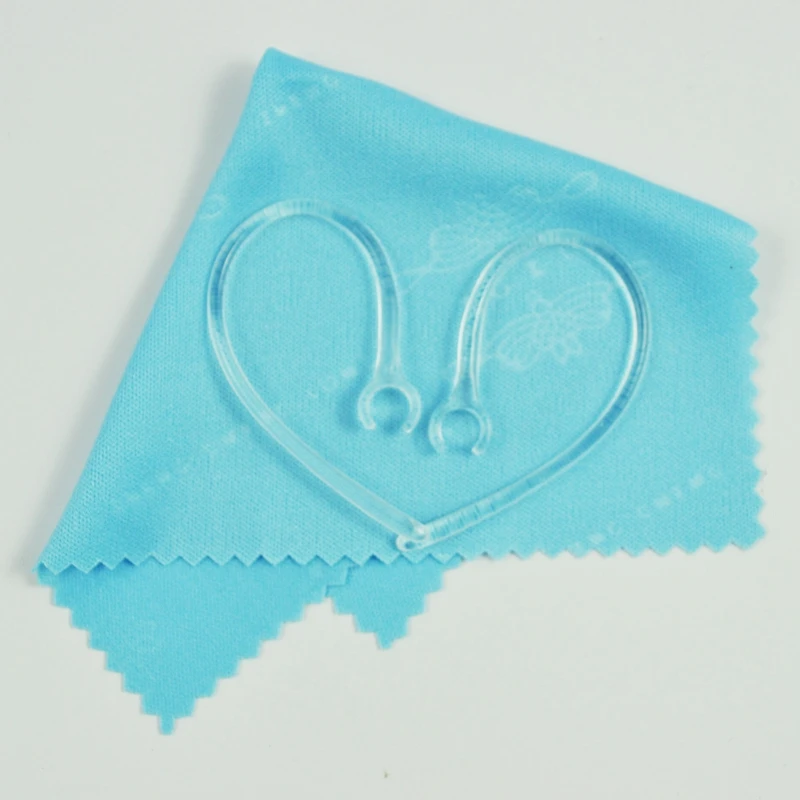 2 Small Clear Good Quality Earhooks - Wireless Bluetooth Headset Ear Hook Loop Clip Earhook Hooks Loops Clips Earloop Earclip Ea |