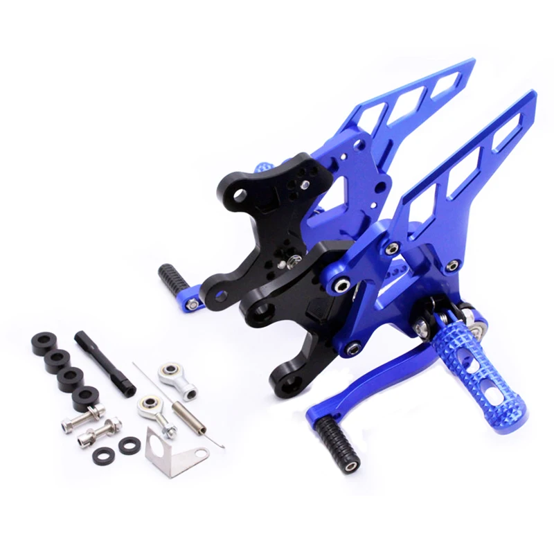 

Rearsets Footrests Adjustable Footpegs For Kawasaki Z900 2017 2018 Motorcycle Aluminum Blue