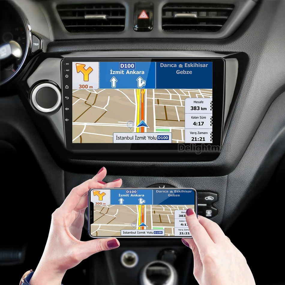 Головное устройство на Android 9 1 дюймов GPS навигатор без DVD плеера стерео 2 ГБ/32 ГБ для