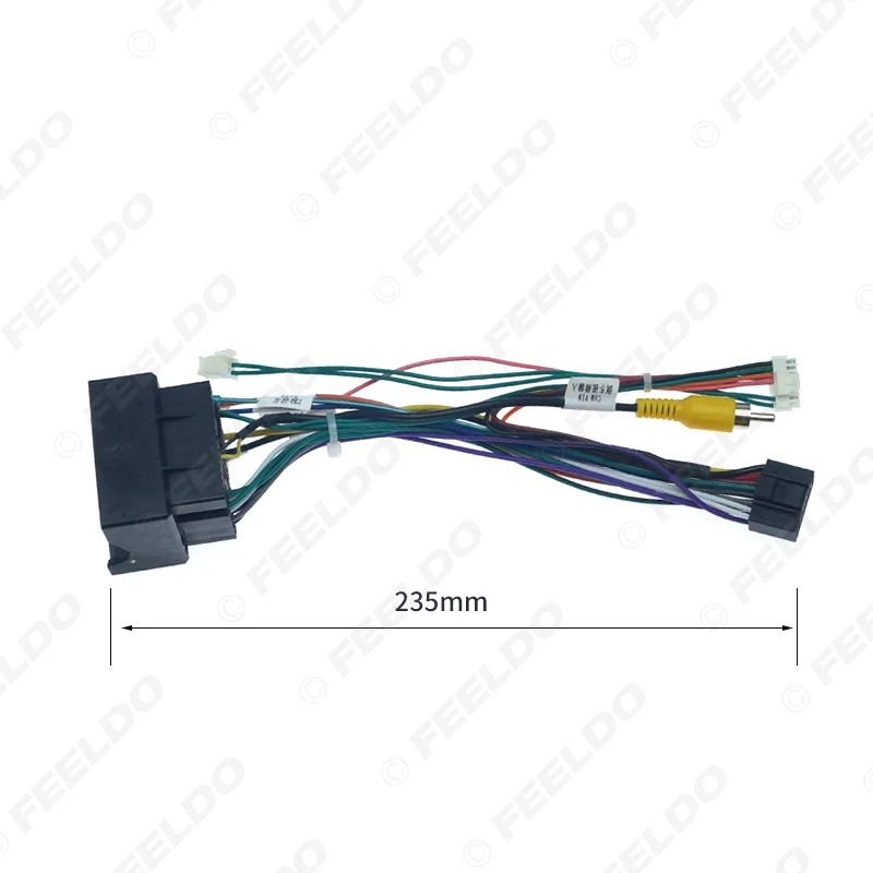 Автомобильный аудиоадаптер FEELDO 16pin Andriod адаптер питания с can-шиной для Volkswagen Golf 7