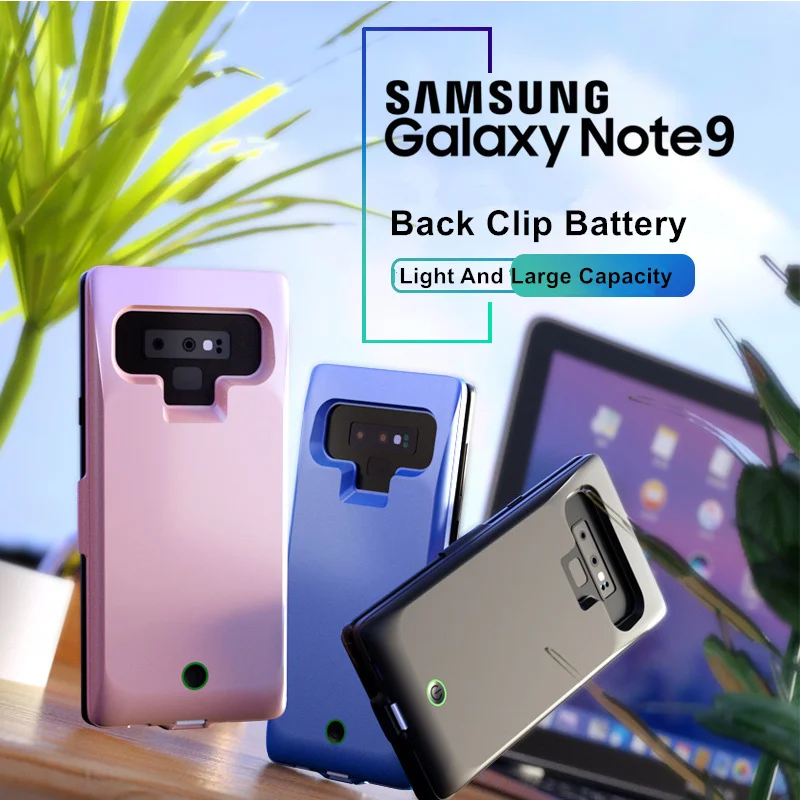 NTSPACE 7000mAh резервного питания банка для Samsung Galaxy Note 9 корпус батареи Внешний