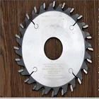 Бесплатная доставка 125 мм * 5,5-9,0 мм * 24Z TCT tp-профиль для забивания зубов для забивания твердого дереваалюминиевой пластинымягкого металлического профиля