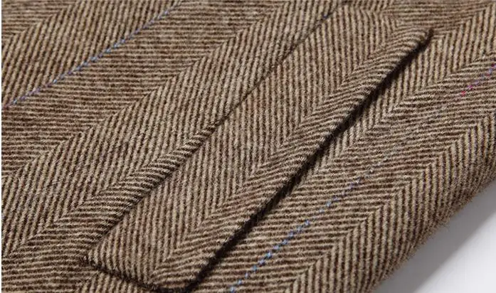 Мужской шерстяной Тренч BATMO зимняя повседневная куртка из шерсти большие размеры