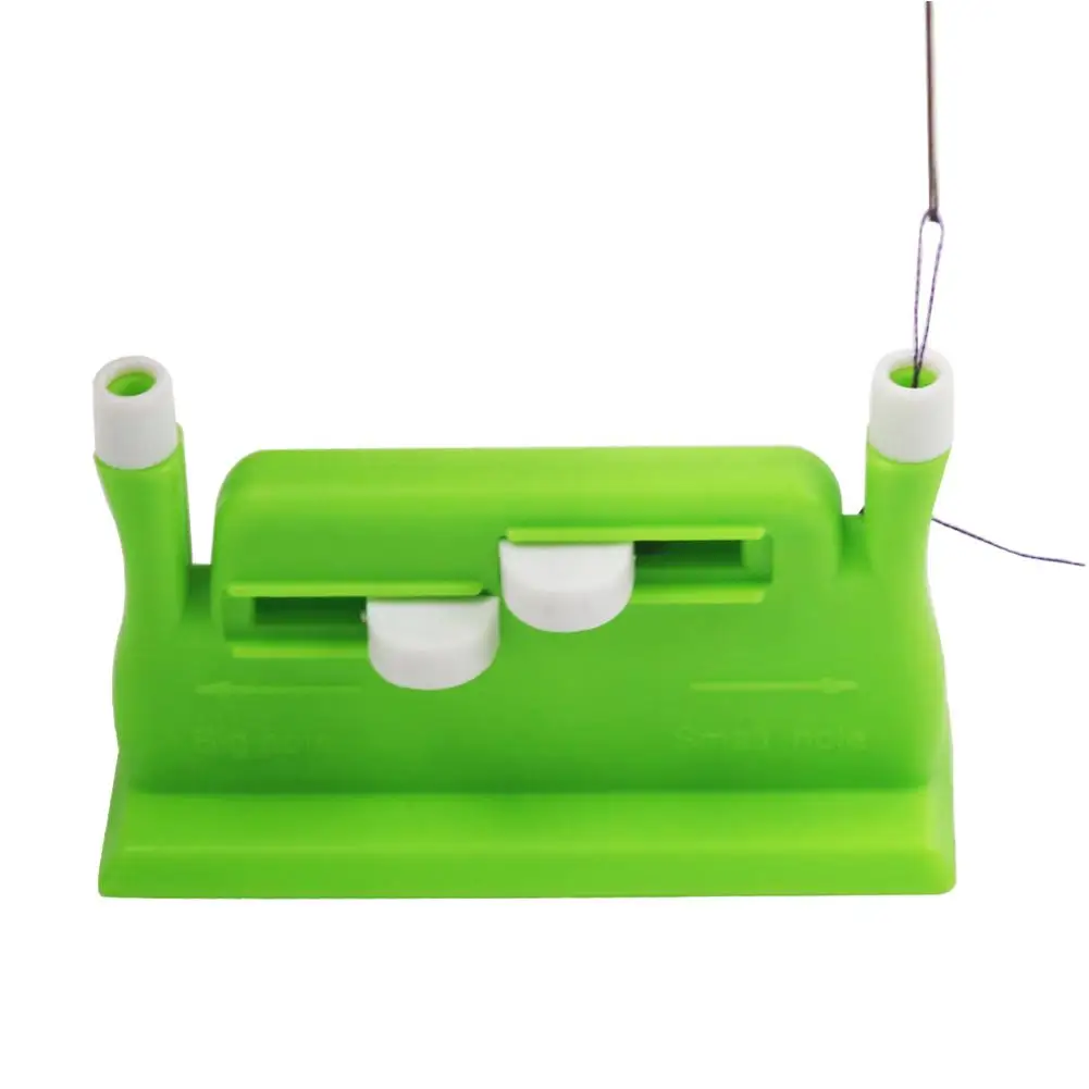 

1pc Hand Sewing Needle Threader DIY Plastic Needlework Sewing Machine Tools with 5 Sewing Needles Insertion Accessories