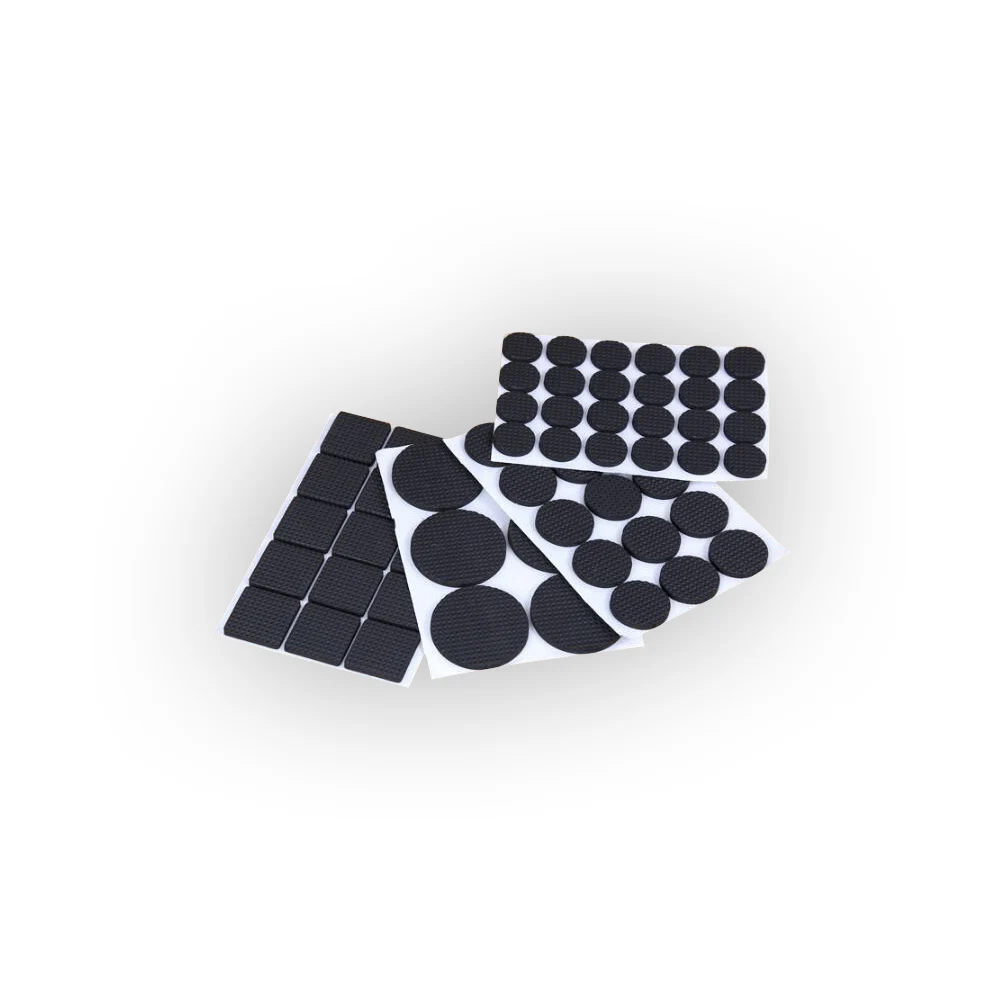 Многофункциональные черные самоклеющиеся наклейки мебельные прокладки для ног