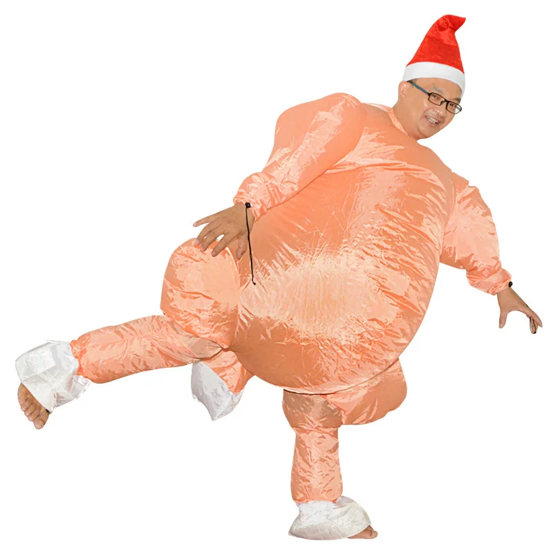 

Inflatable -Turkey -Costume Party Costume Halloween Costume Anime Mascot Cartoon Adults and Children