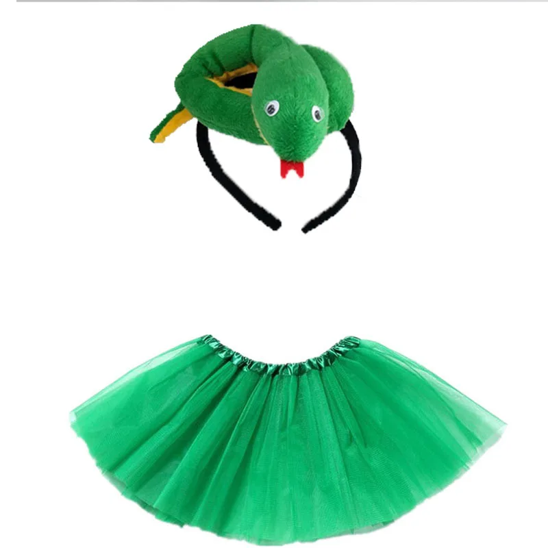 Со змеиным рисунком в виде животных для костюмированных мероприятий по типу