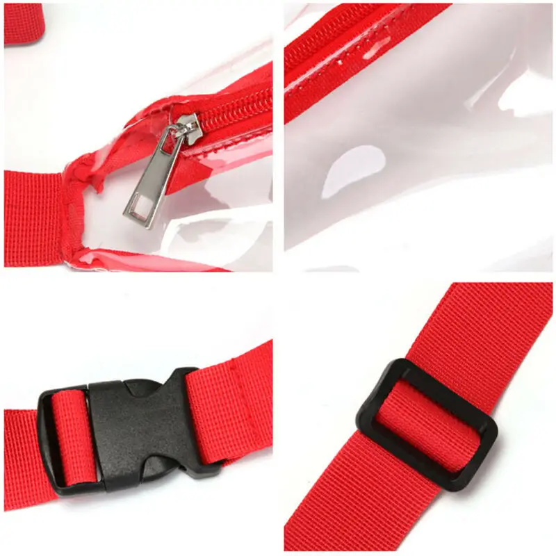 Женская прозрачная Повседневная прочная поясная сумка унисекс поясные сумки