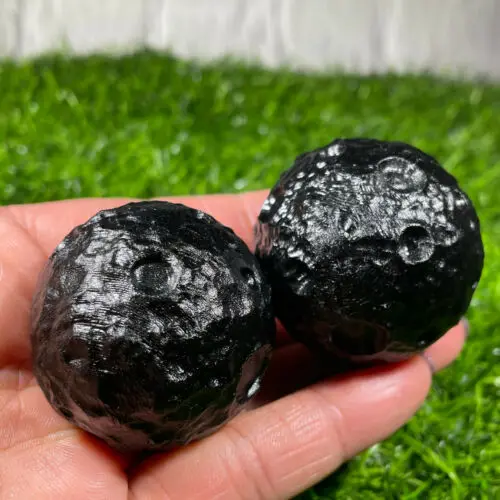 Натуральный обсидиановый кварцевый шар лунный Уход За Кристаллами