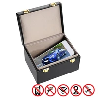 faraday box keyless car key signal blocker box radiation proof mobile phone box bank card anti theft box key safe blocking pouch