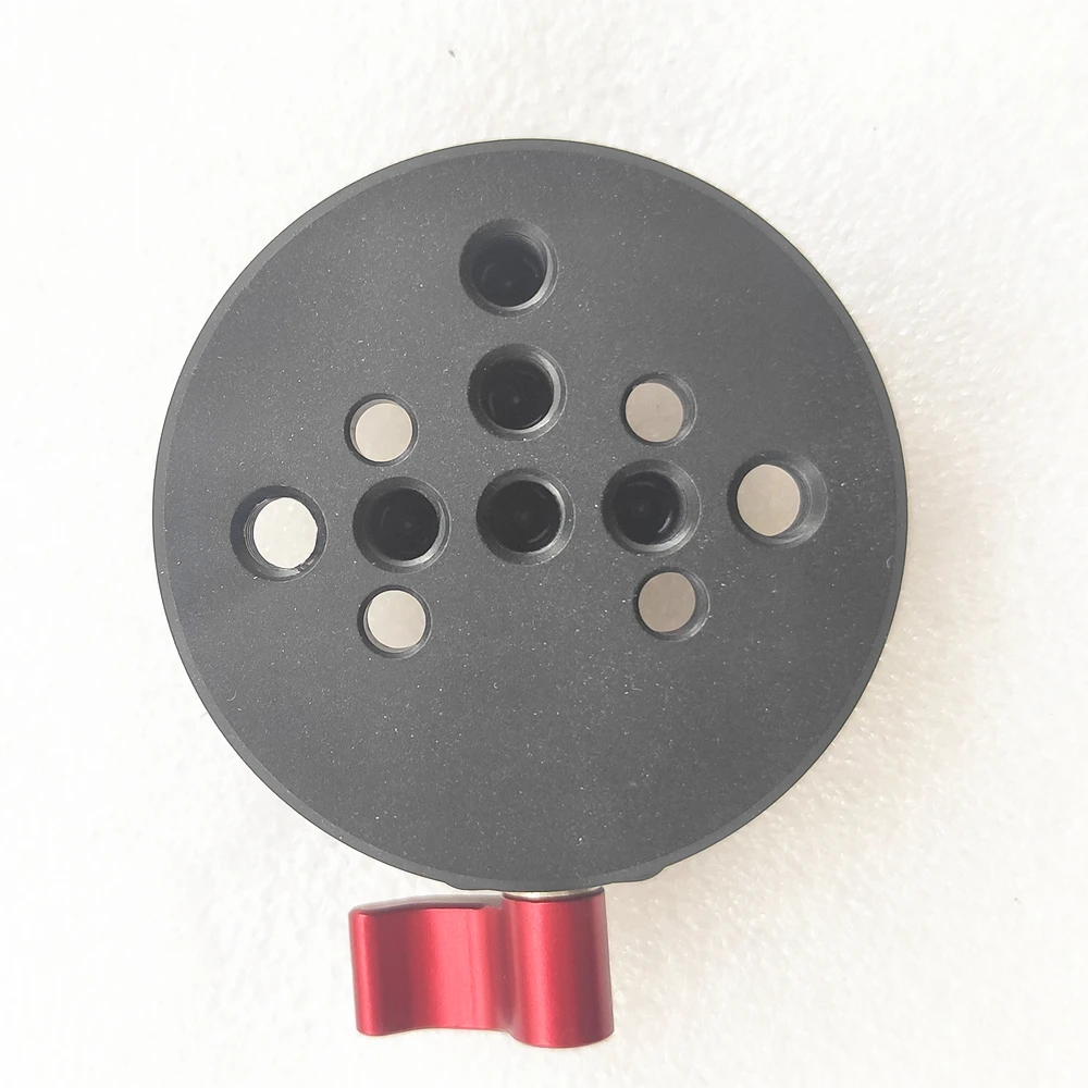Hontoo para Dji Placa de Montagem Braçadeira para Cardan Ronin Adaptador Suporte Filme Carro Tiro Amortecedor Braço Patíbulo Crance m mx
