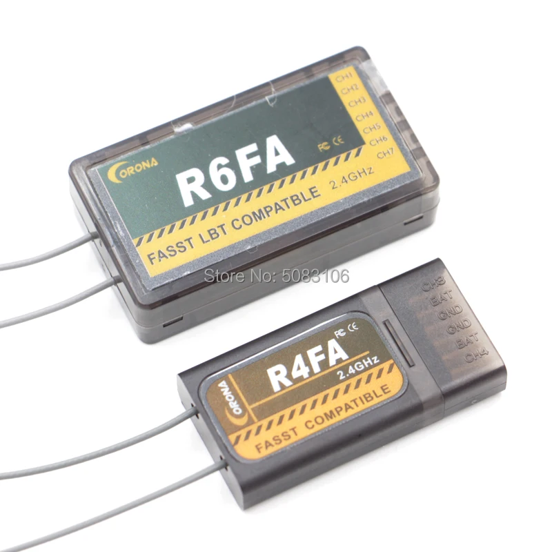 Ресивер Corona R4FA R6FA F8FA R14FA 2 4 ГГц FUTABA T8FG 12FG 14SG 16SZ 18MZ Fasst совместимый приемник для