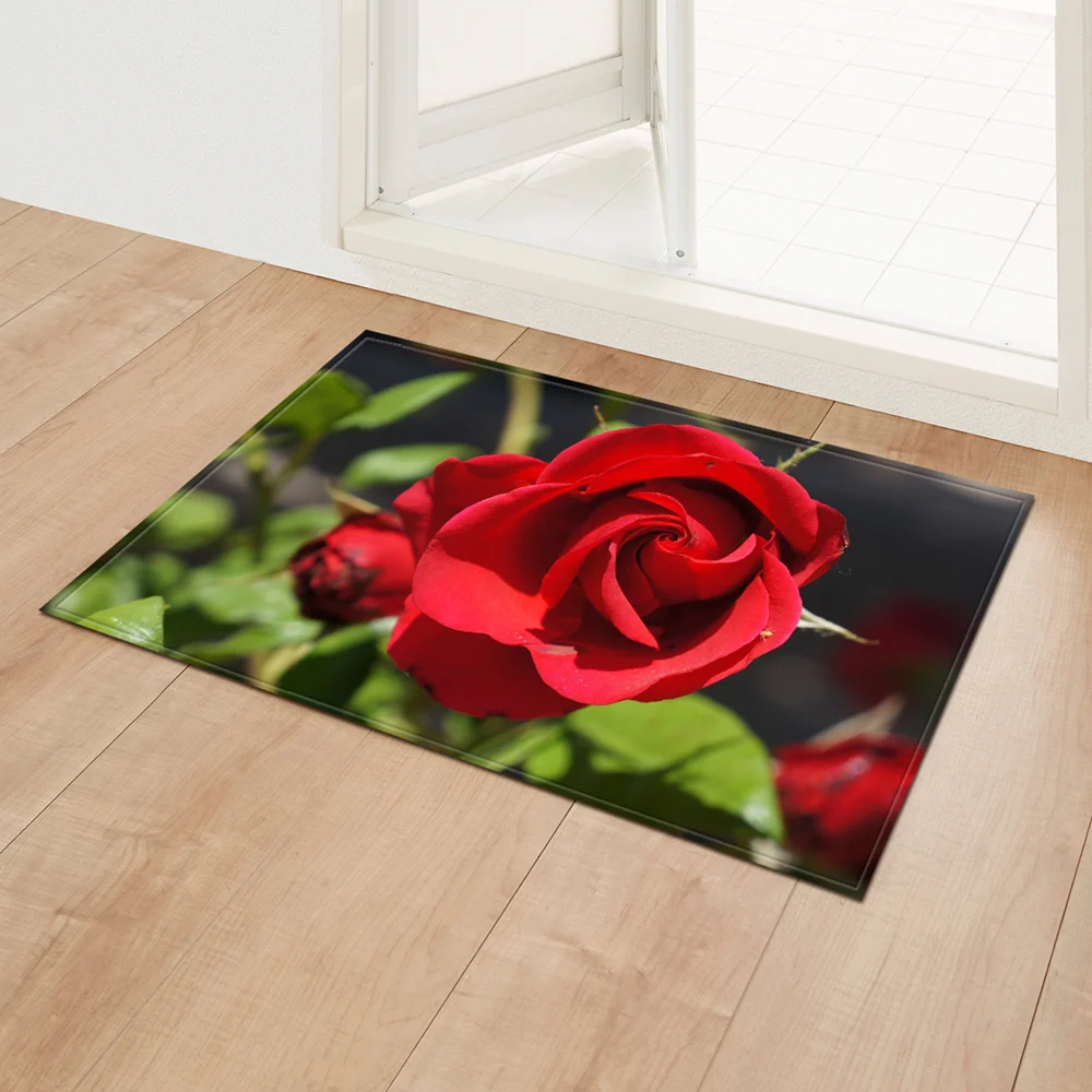 Входной коврик ко Дню Святого Валентина кухонный домашний для ванной напольный