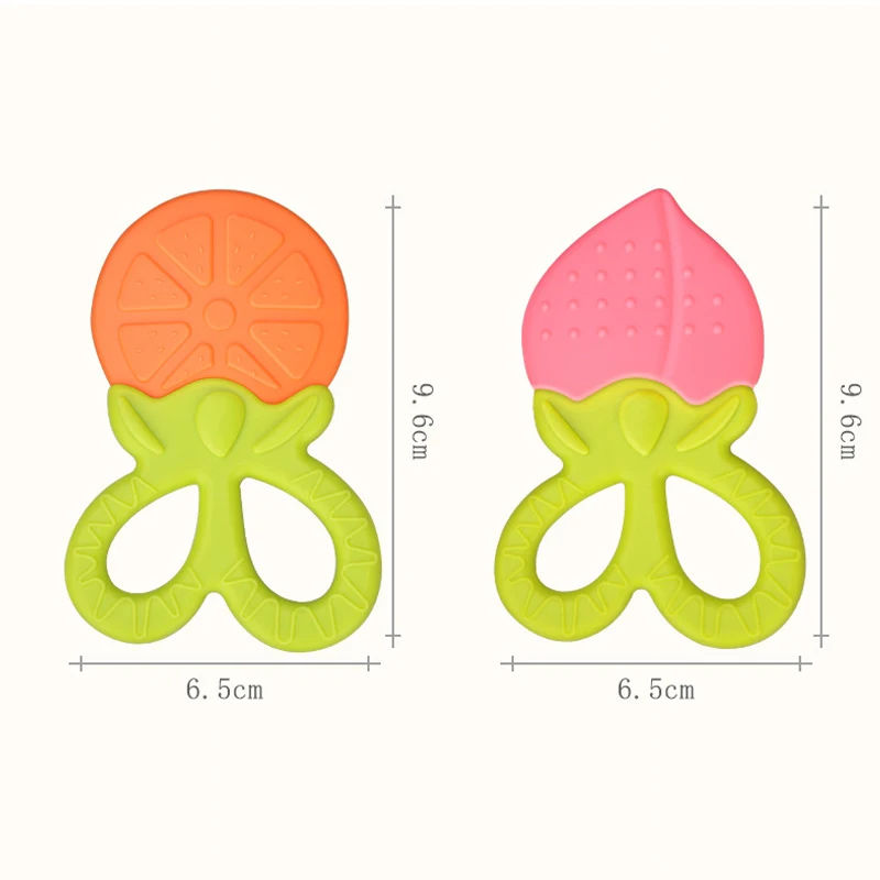 

Hot Sale Baby Teether Toy Toothbrush Infant Cartoon Shape Teether Silicone Molar Teething Kids Safe Teething Appease Gift