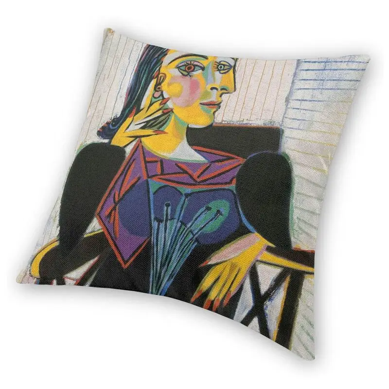 Портрет Даша путешественница Маар чехол для подушки 40x40 см Домашний декор печати