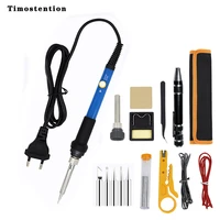 timostention adjustable temperatureeu 220v home appliance mobile phone repair welding electric soldering iron us 110v solder gun