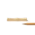 Винтаж латунь Бумага вес Портативный имитация бамбуковая металлическая Бумага весов китайская кисть бумага для каллиграфии Бумага нажатия Бумага весов