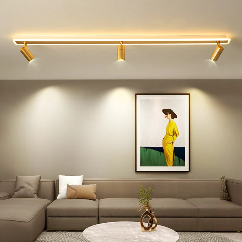 $95.36 Modern LED Ceiling Lights For Bedroom Bedside Aisle Corridor Entrance 110V 220V LED Ceiling Lamp Spot Lighting Bulbs Black Gold