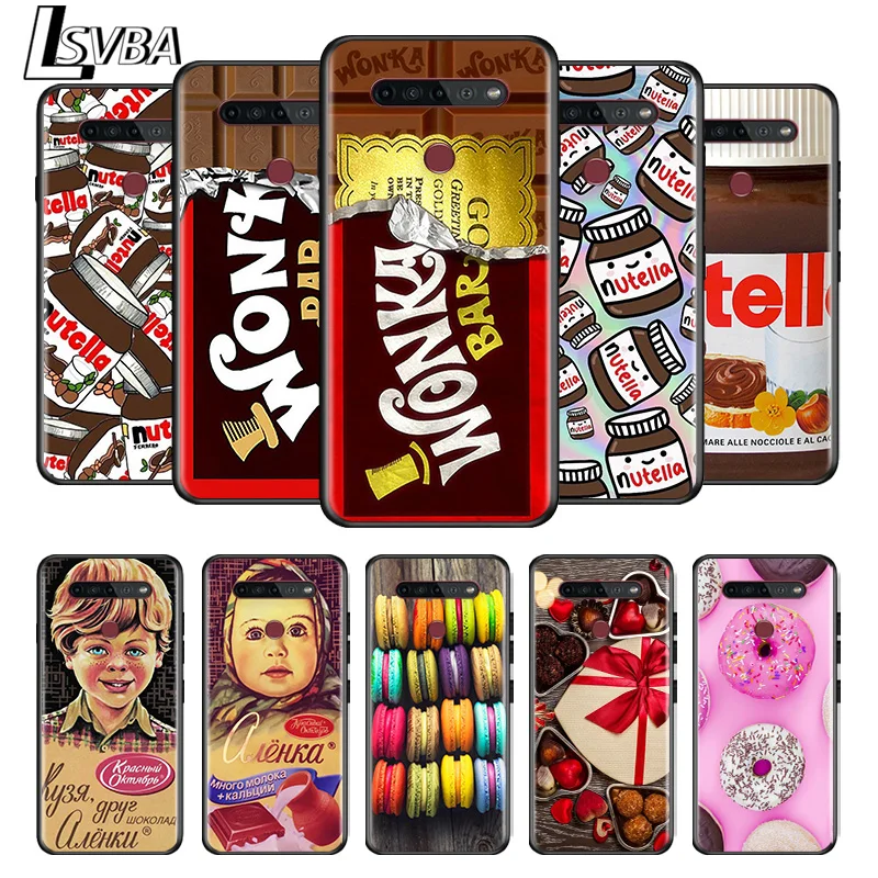 

Chocolate Peanut Butter For LG G8 V30 V35 V40 V50 V60 Q60 K40S K50S K41S K51S K61 K71 K22 K31 K42 K92 ThinQ Phone Case