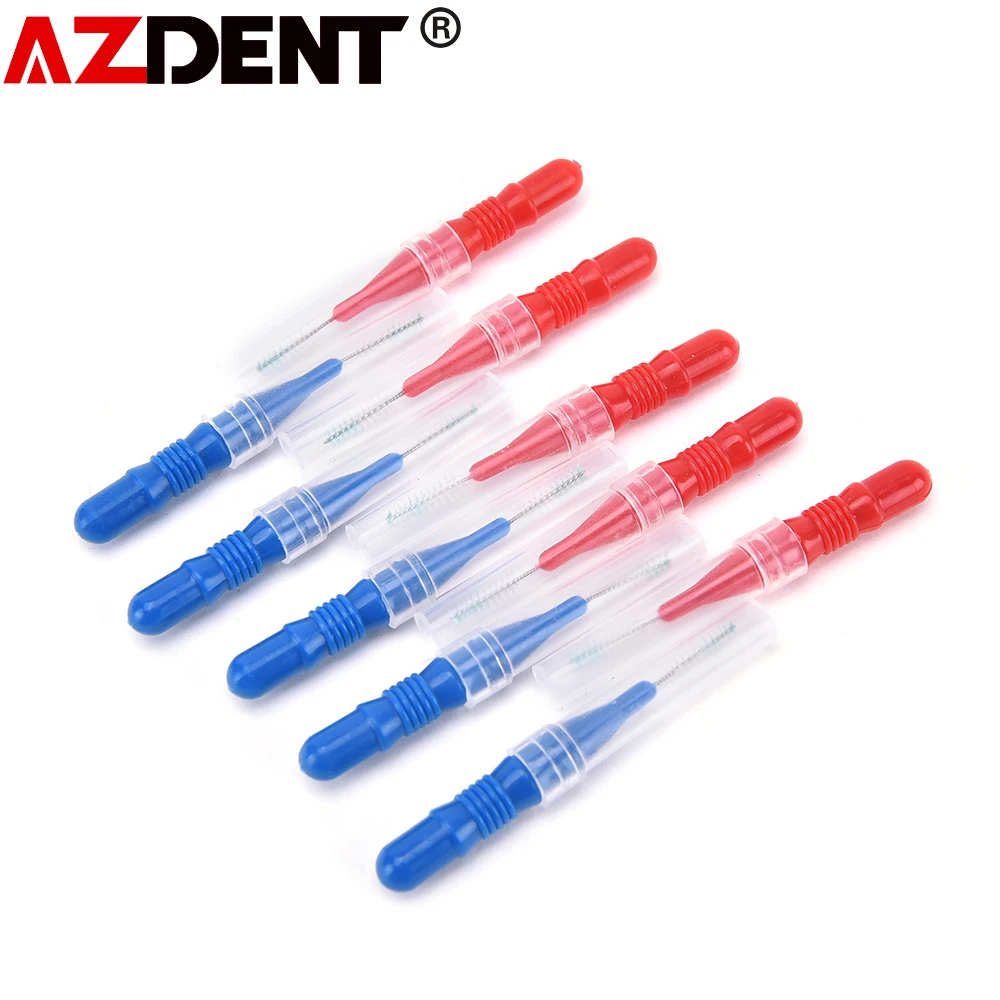 Межзубная щетка Azdent для взрослых чистка между зубами зубная нить двухсторонняя