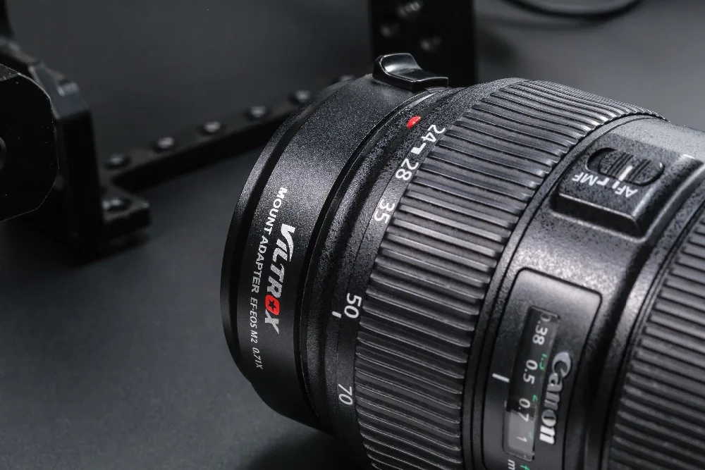 Viltrox EF-EOS M2 AF авто-фокус EXIF 0.71X снижение скорости усилитель объектива адаптер Turbo для Canon EF объектив к EOS M5 M6 M50 камера