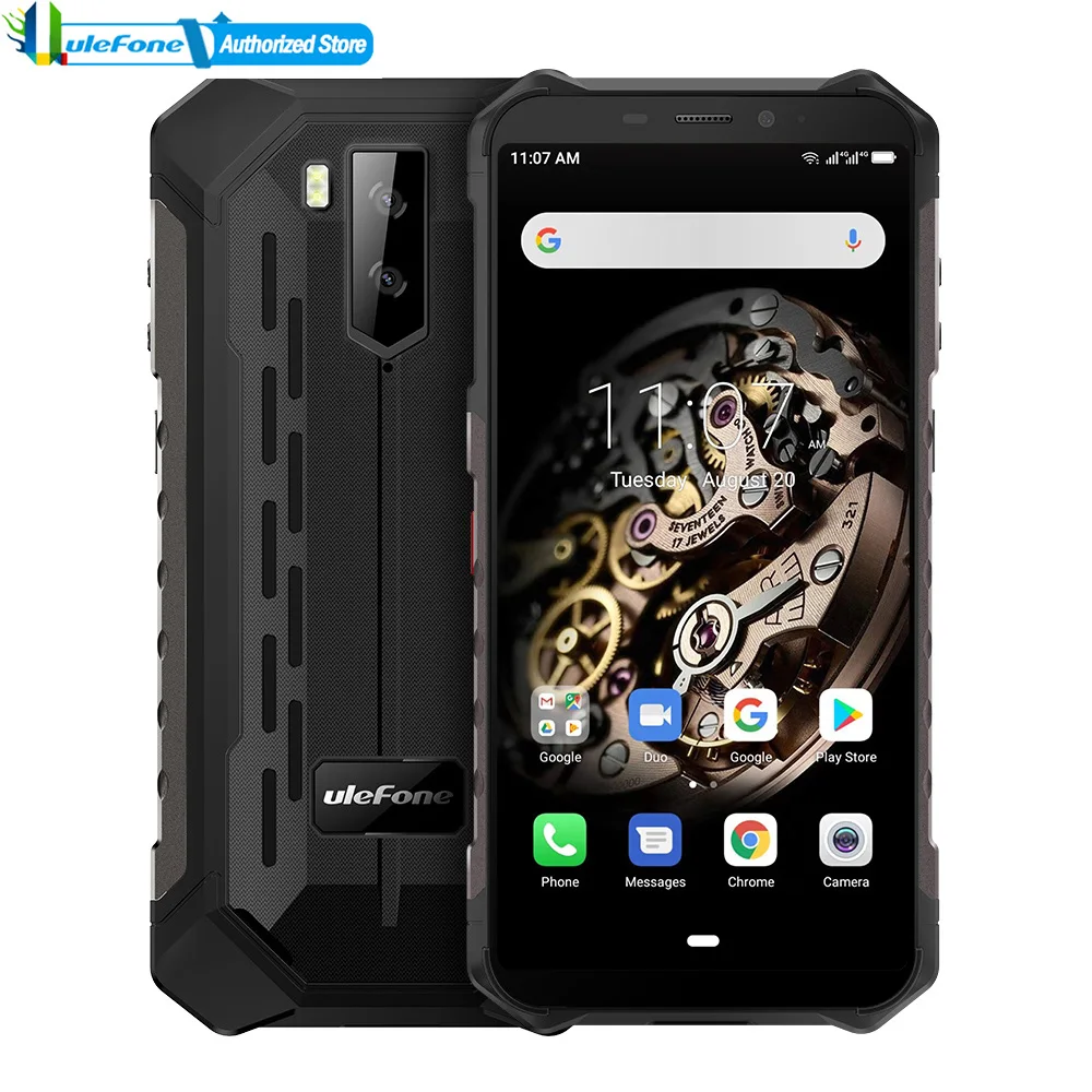 Глобальная версия Ulefone Power X5 мобильный телефон с двумя задними Камера IP68 Android 10 0 5